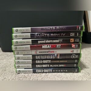 Xbox 360 9 Game Bundle